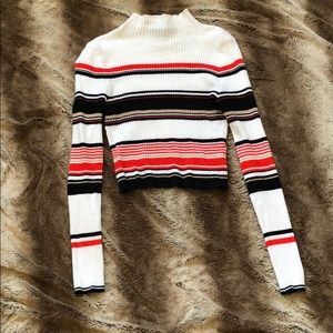 Forever 21 Crop Turtle Neck Sweater